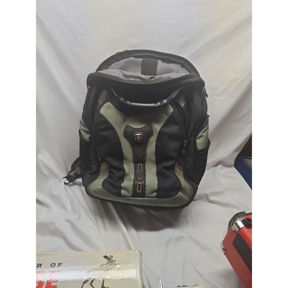 Swiss Gear Laptop Backpack Carrying Bag Swiss Guard Computer Protection Black